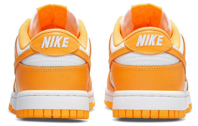 Женские кеды Nike Dunk (оранжевые) — фото 5