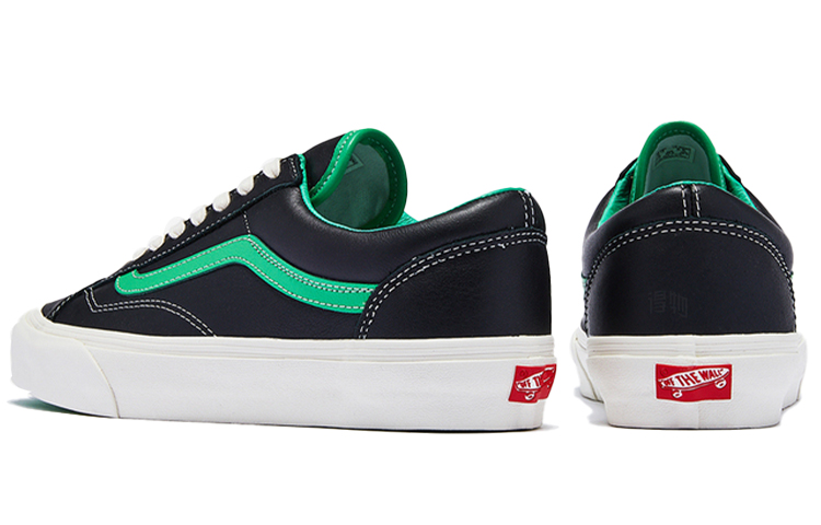 Кеды Vans Style 36 VLT LX (черно-зеленые) — фото 4