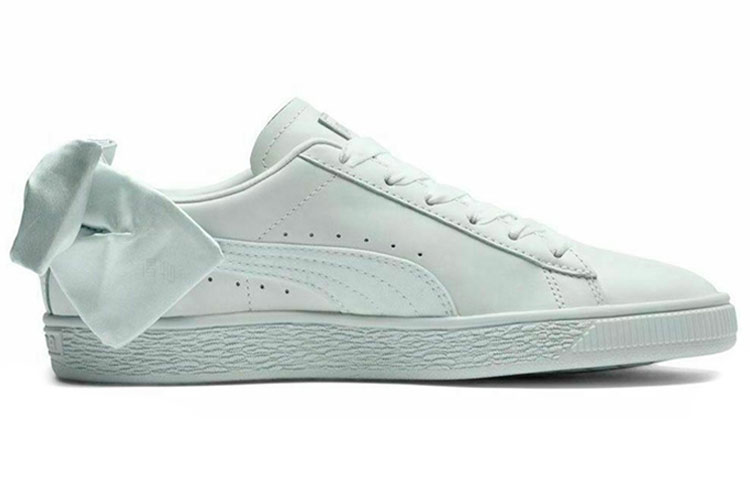 Женские кеды PUMA Basket Bow (мятно-зеленые) — 薄荷绿 — фото 2
