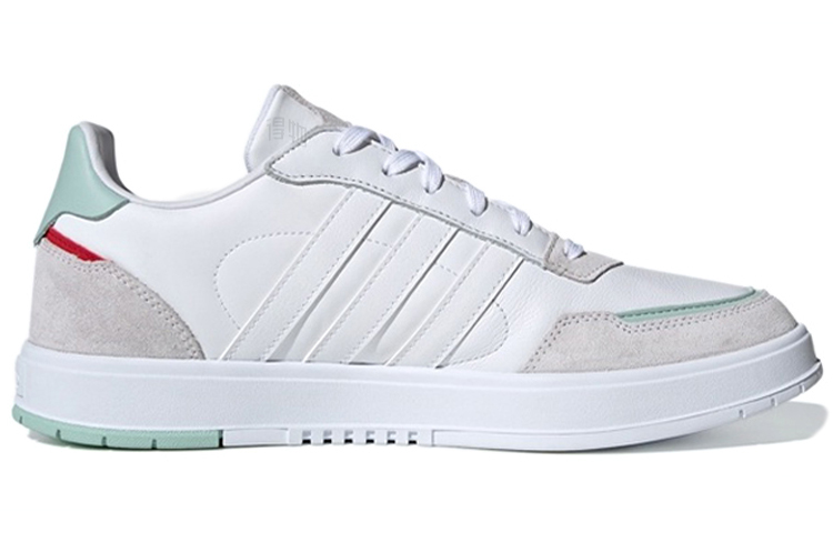 Мужские кеды adidas neo Courtmaster (бело-серые) — Белый / серый — фото 2