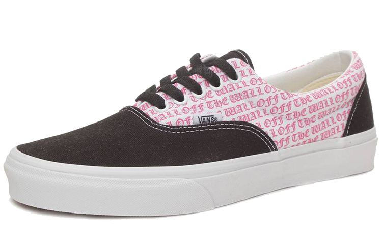 Кеды Vans Era (черно-розовые) — фото 3
