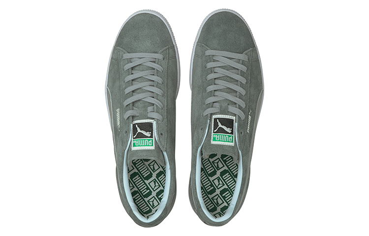 Кеды PUMA Suede Vtg Mij (серебристо-серые) — фото 4