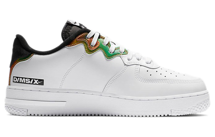 Кроссовки Nike Air Force 1 React LV8 D/MS/X (черно-белые) — Чёрныйбелый — фото 2