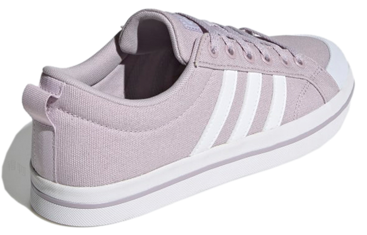 Женские кеды adidas neo Bravada (фиолетово-белые) — фото 4