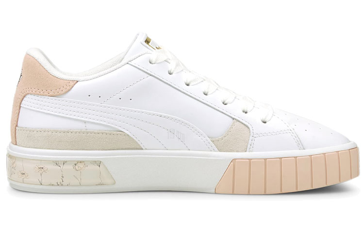 Женские кеды PUMA Cali Star In Bloom (бело-розовые) — фото 2