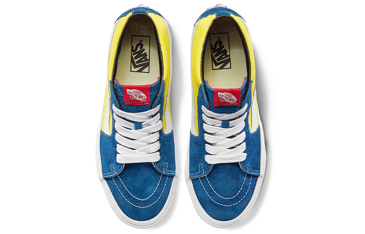 Кеды Vans SK8 (желто-синие) — фото 3