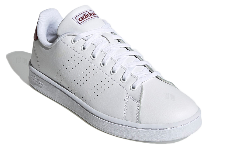 Кеды adidas neo ADVANTAGE (бело-красные) — Белый / красный — фото 3