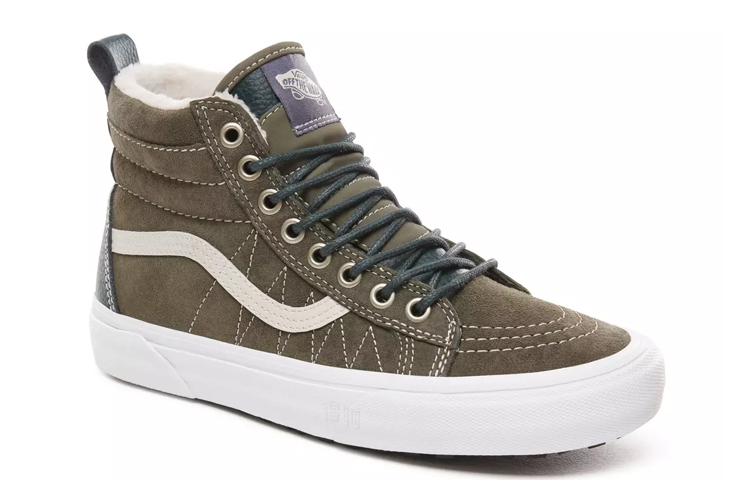 Высокие кеды Vans SK8 MTE (зеленый / белый) — Зелёный / белый — фото 3