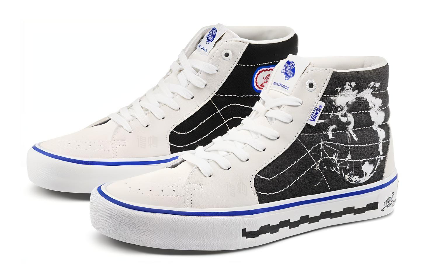 Кеды Vans SK8 Pro (черно-белые) — фото 2