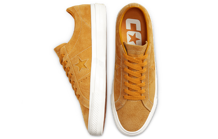 Кеды Converse One Star Pro (горчичные) — фото 4
