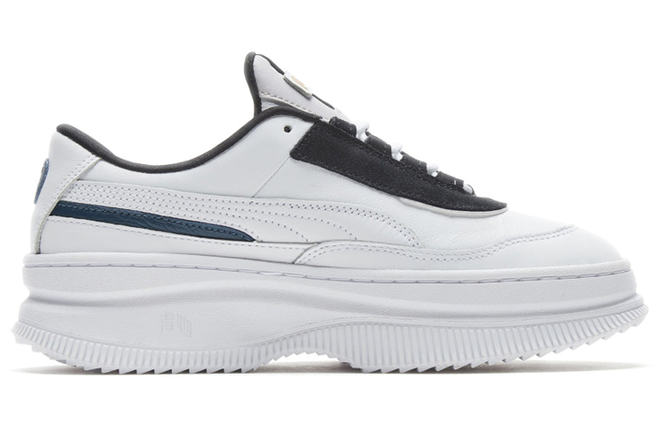 Женские кеды PUMA DEVA Chic (бело-черные) — Белыйчёрный — фото 2