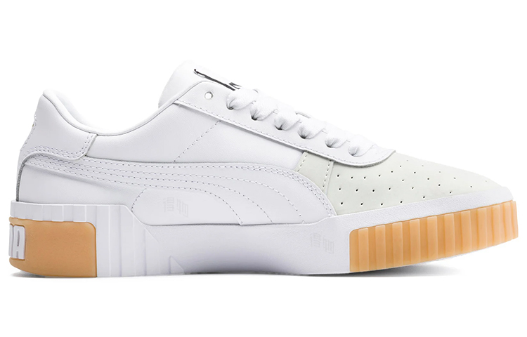 Женские кеды PUMA Cali Exotic (белые со светлой подошвой) — фото 2