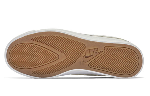 Женские кеды Nike Court Royale AC (бежевые) — фото 4