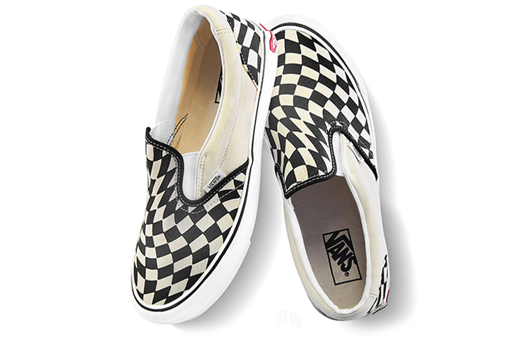 Кеды Vans slip-on (черно-белые) — фото 3