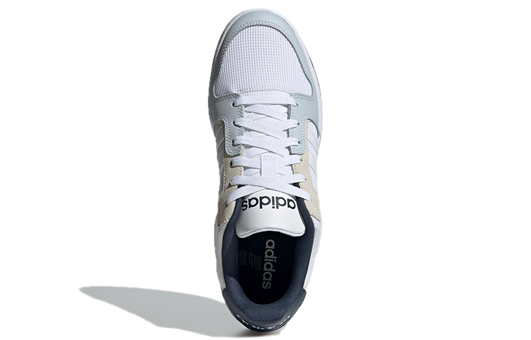 Мужские кеды adidas neo Entrap (бело-синие) — Белый / синий — фото 5