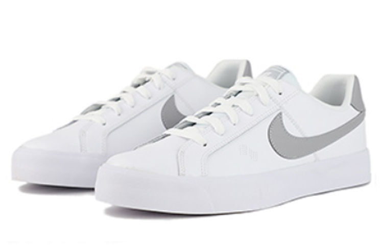 Мужские кеды Nike Court Royale (серо-белый) — фото 3