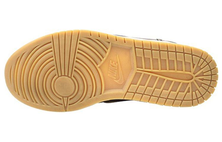 Кроссовки Nike Dunk Lux Burnished (коричневые) — Коричневый / коричневый — фото 4