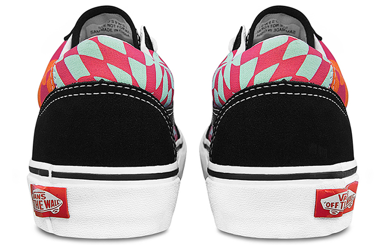 Кеды Vans Old Skool (оранжево-черные) — фото 5