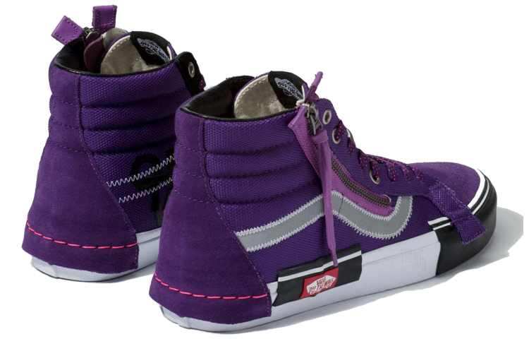Кеды Vans SK8 Reissue CAP 3MLOGO (черно-фиолетовый) — фото 4