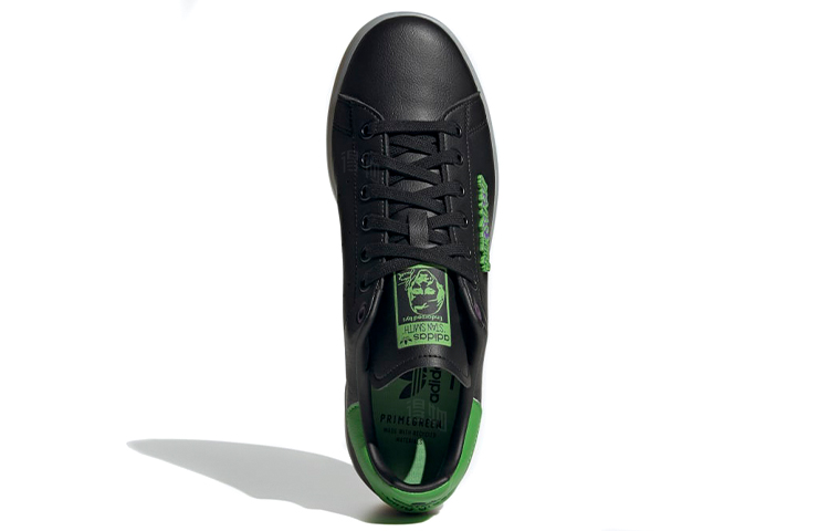 кеды adidas originals STAN SMITH (черно-зеленый) — фото 5