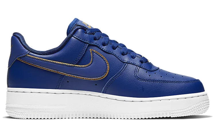 Женские кеды Nike Air Force 1 (синие) — фото 2