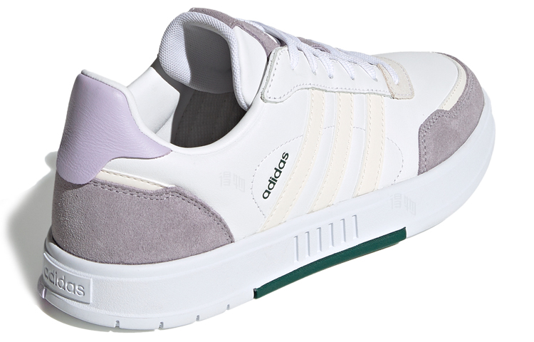 Женские кеды adidas neo Courtmaster (нежно-фиолетовые) — 淡紫/白 — фото 4