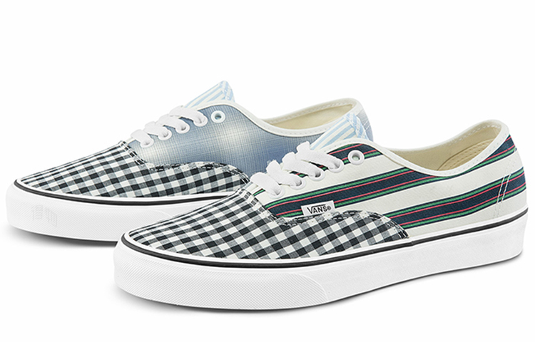 Кеды Vans Authentic (бело-черные) — фото 2