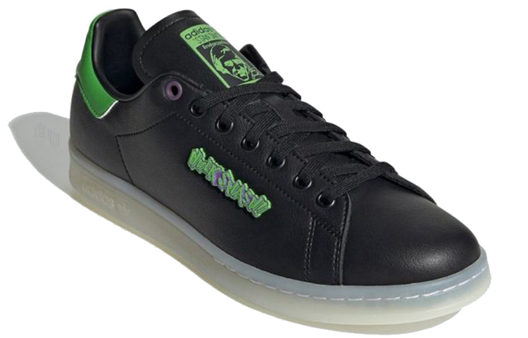 кеды adidas originals STAN SMITH (черно-зеленый) — фото 3
