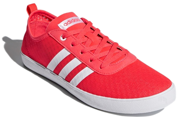 Женские кеды adidas neo (красные) — фото 3