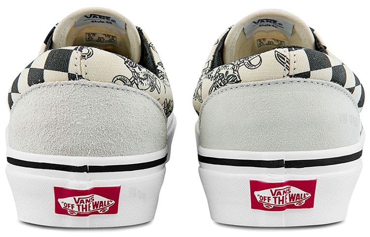 Кеды Vans Style 95 (черно-белые) — фото 4