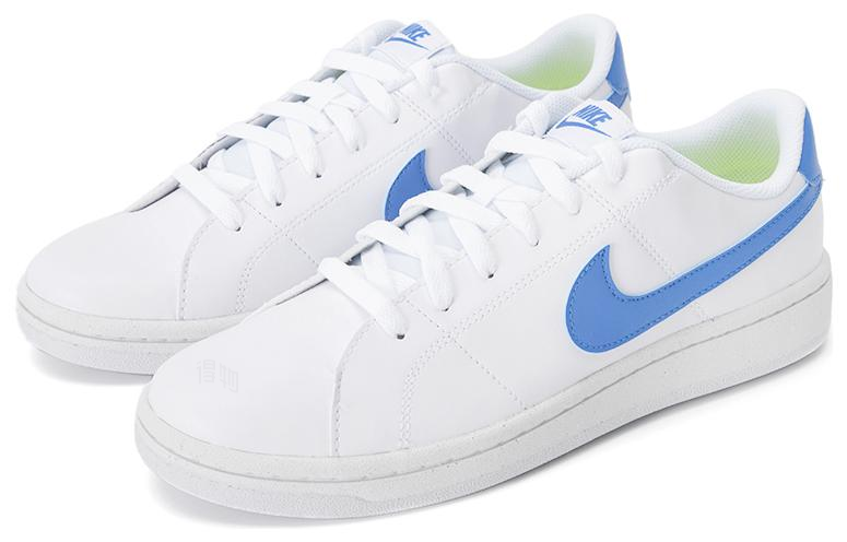 Мужские кеды Nike Court Royale 2 Next Nature (бело-синие) — Белый / синий — фото 3