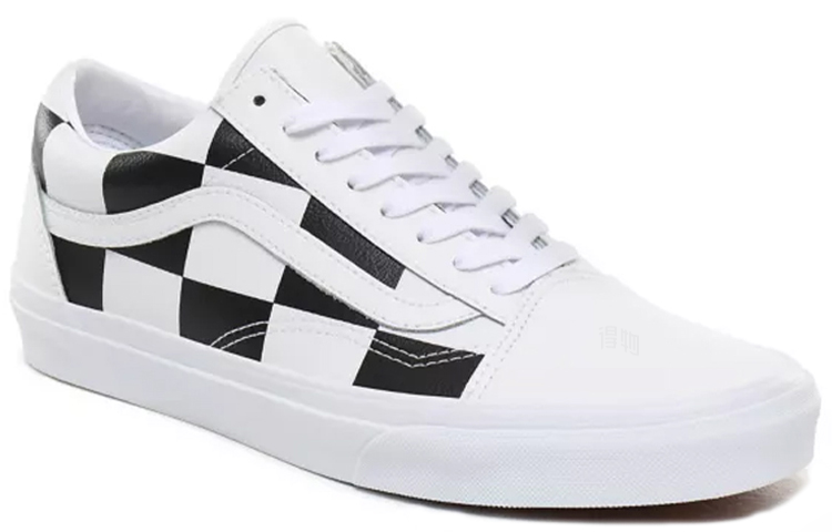Кеды Vans Old Skool (черно-белые в шахматную клетку) — фото 3