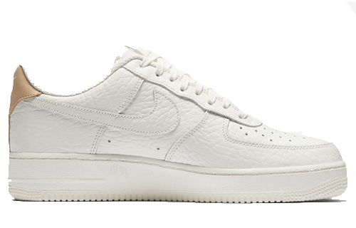 Мужские кеды Nike Air Force 1 (коричнево-белые) — фото 2