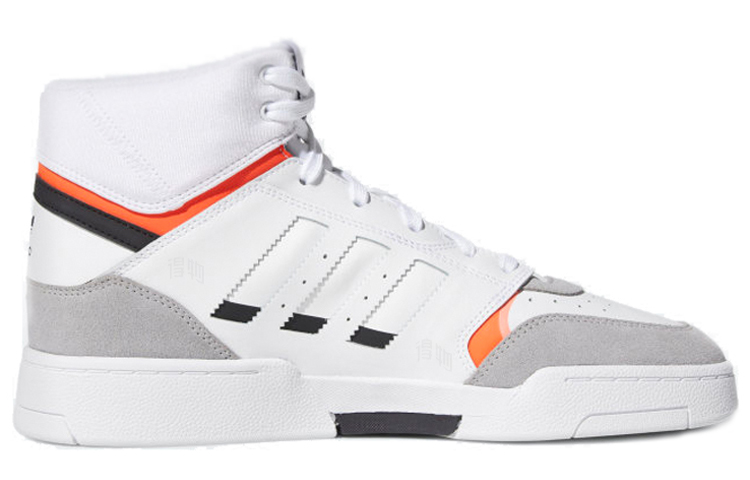 Кроссовки adidas originals Drop Step (белый / оранжевый) — фото 2