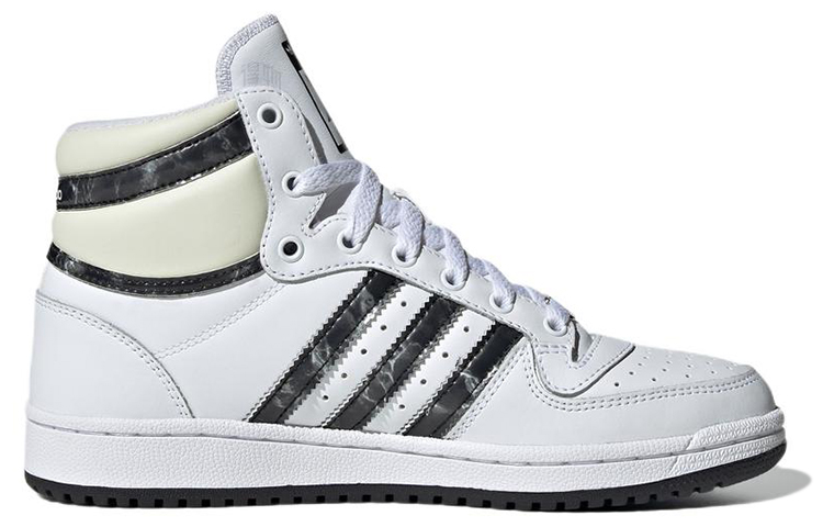 Женские кроссовки adidas Top ten Rb (бело-черные) — фото 2