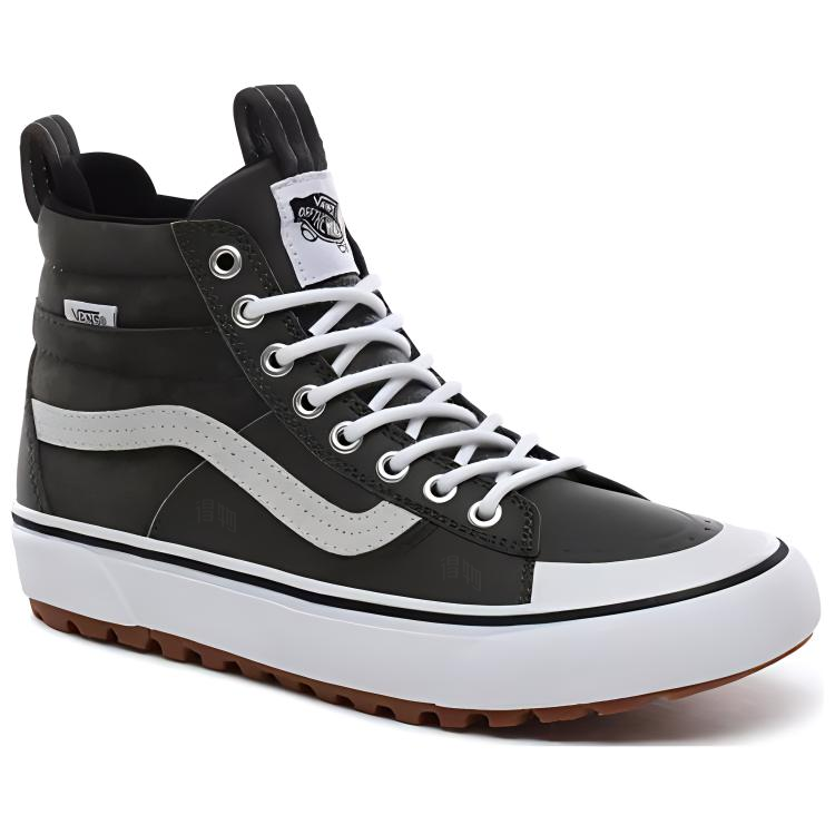 Высокие кеды Vans SK8 MTE 2.0 DX (зеленые) — Зелёный — фото 3