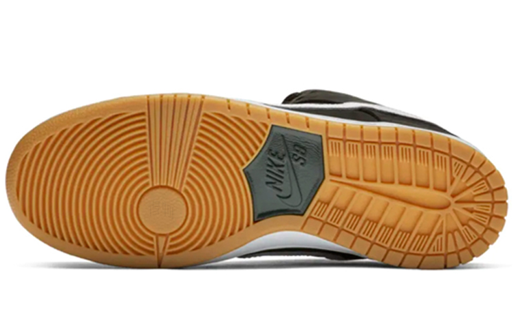 Кеды Nike Dunk SB Pro Iso "Orange Label" (черно-белый) — фото 5