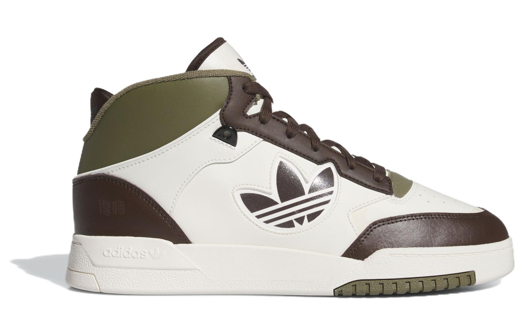 Кеды adidas originals Drop Step (бело-коричневые) — Белыйкоричневый — фото 2