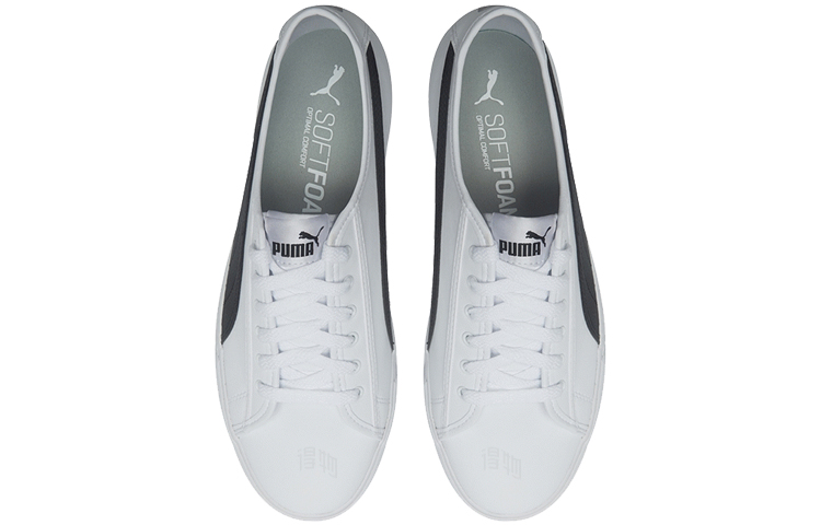 Кеды PUMA Bari Fs Sl (бело-черные) — Белый / чёрный — фото 4