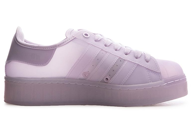 Женские кроссовки adidas originals SUPERSTAR (фиолетовые) — фото 2
