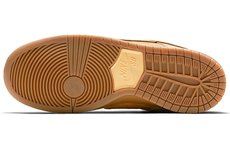 Кеды Nike Dunk SB Wheat (желтые) — Жёлтый — фото 5