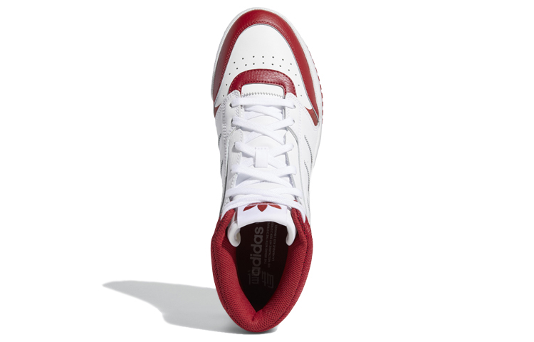 Кеды adidas originals Drop Step (бело-красные) — фото 5