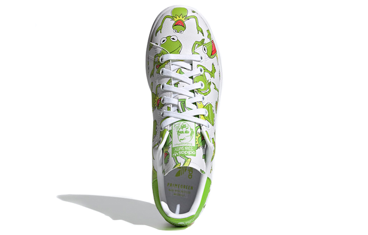Кеды adidas originals STAN SMITH "Kermit" (бело-зеленые) — фото 5
