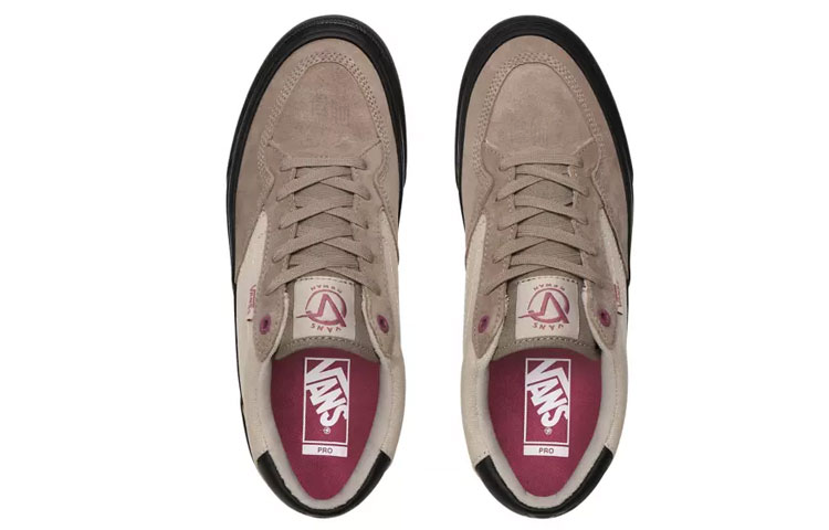 Кеды Vans Old Skool Rowan Zorilla (коричнево-желтые) — фото 4