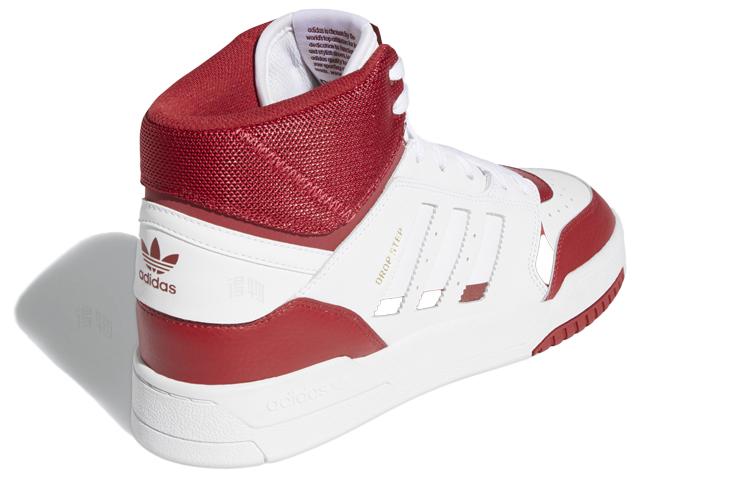 Кеды adidas originals Drop Step (бело-красные) — фото 4