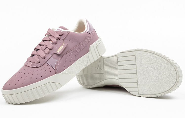 Женские кеды PUMA Cali Nubuck (розово-лиловые) — фото 3
