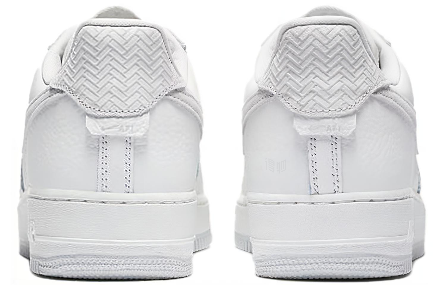 Кеды Nike Air Force 1 07 Craft (серо-белые) — Серыйбелый — фото 5