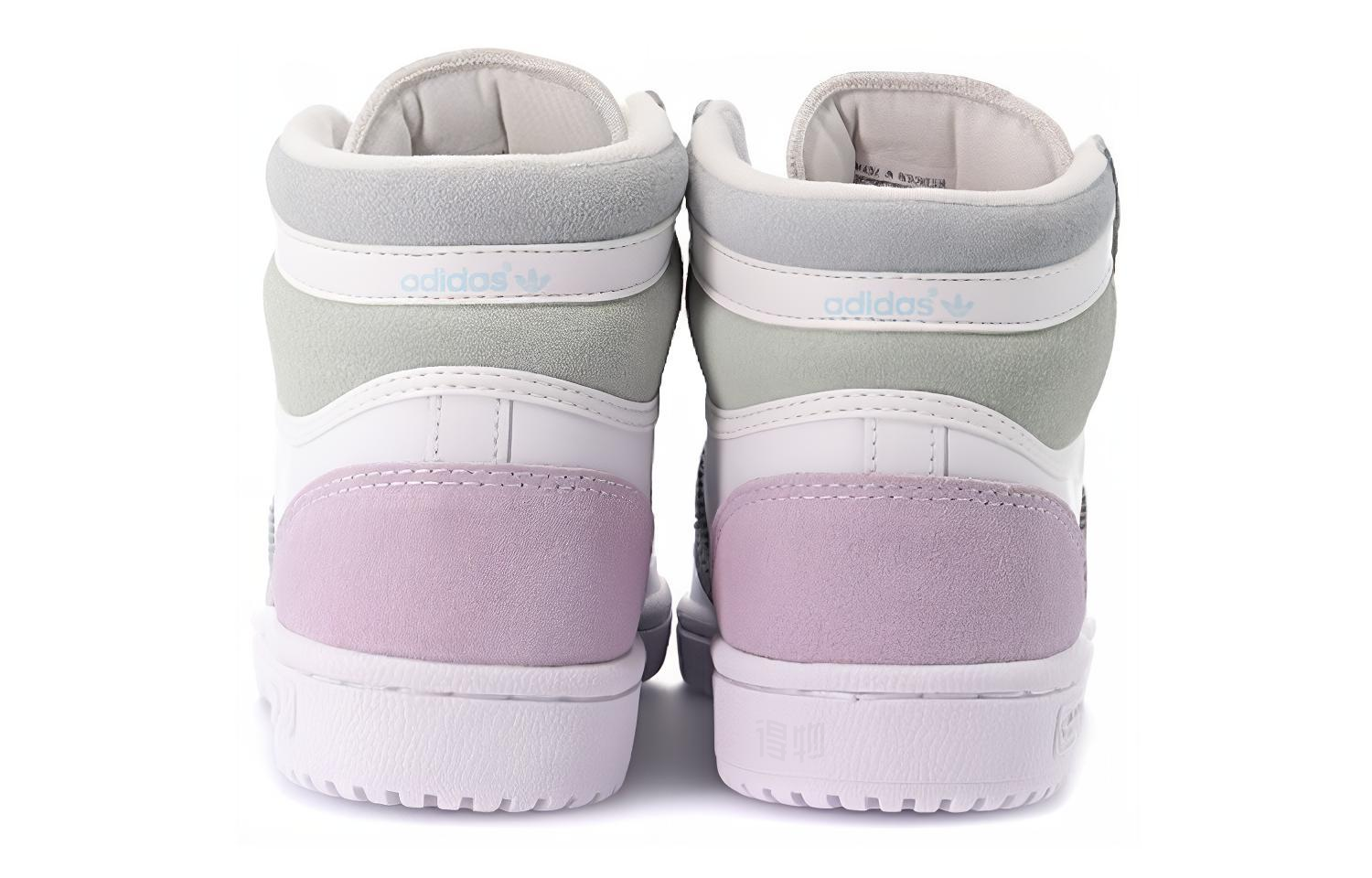 Женские кеды adidas originals Top ten RB (бело-оранжево-синие) — фото 6