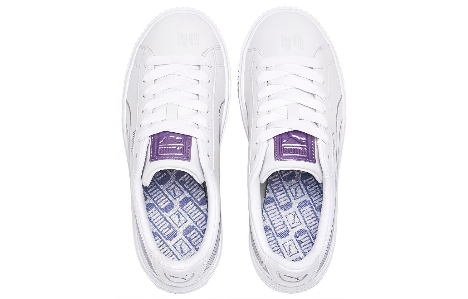 Женские кеды PUMA Platform Twilight (белый) — фото 3