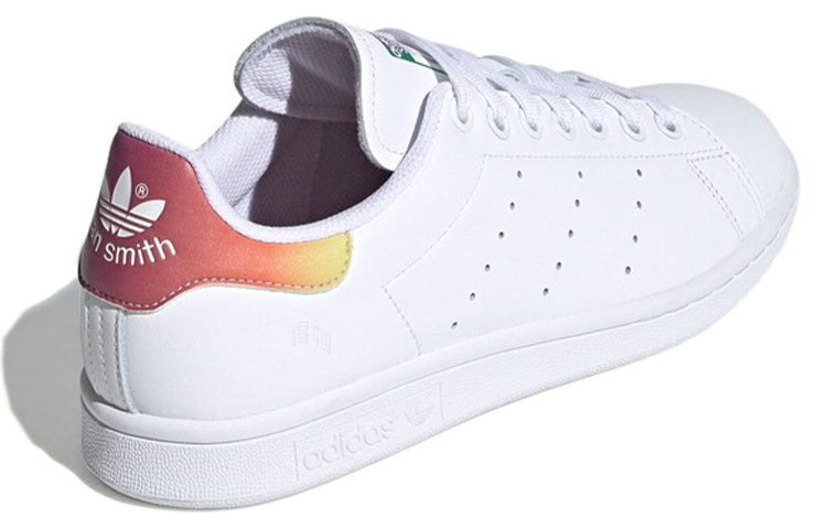 Женские кеды adidas STAN SMITH (бело-красно-зеленые) — фото 3